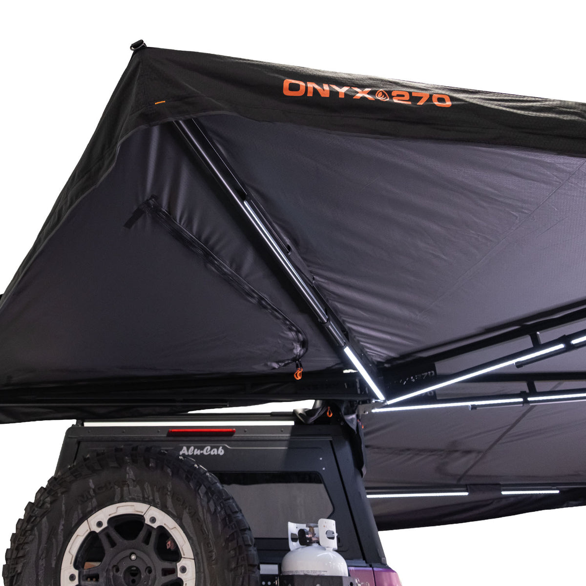 23Zero Onyx 270 Awning - 6 Arm Right + Bracket Kit 2 - 230AW270OXR-BK2