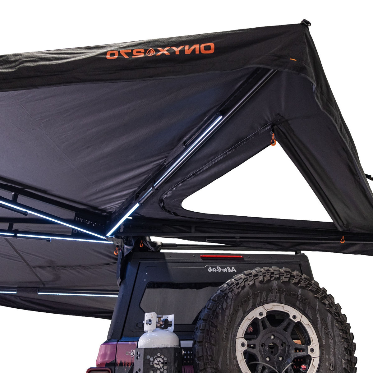 23Zero Onyx 270 Awning - 6 Arm Left + Bracket Kit 2 - 230AW270OXL-BK2