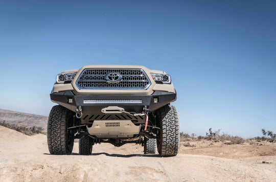Body Armor 4x4 Toyota Tacoma Pro Series Front Winch Bumper (2016-2023) - Image 6