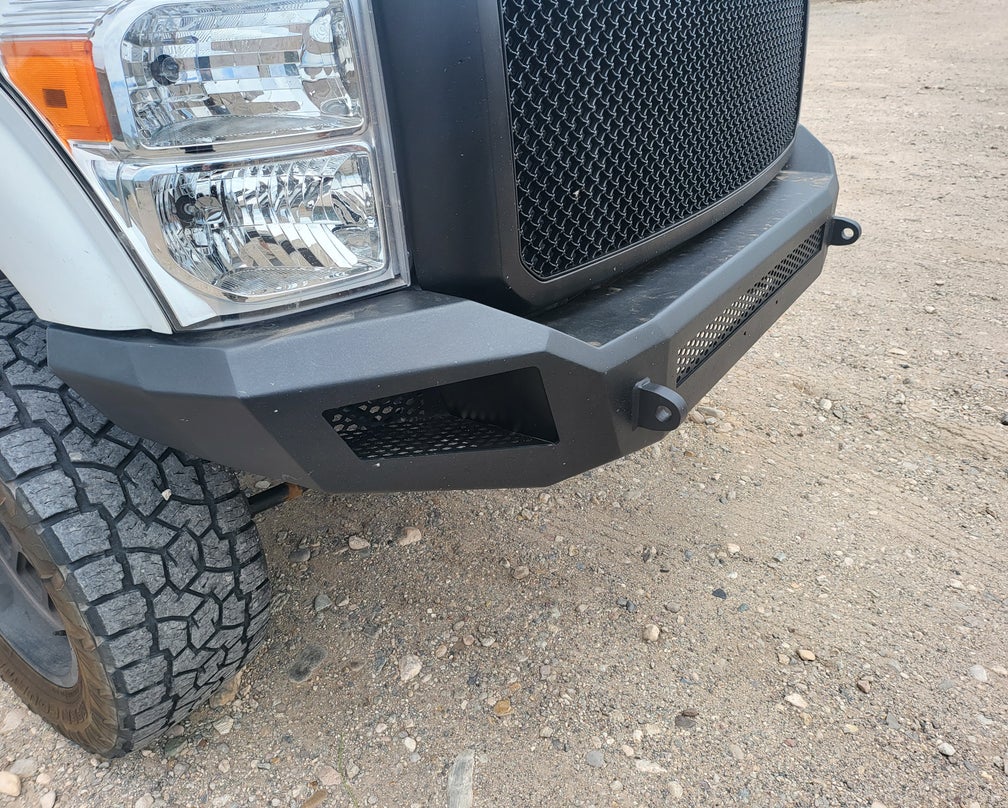 Body Armor 4x4 Ford F-250/350 SD Ambush Front Bumper, Non-Winch (2011-2016) - Image 3