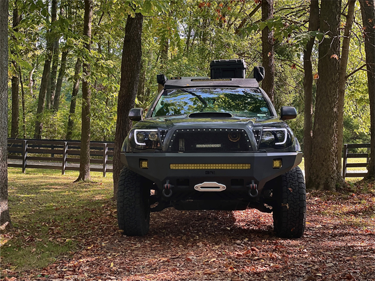 Body Armor 4x4 Toyota Tacoma Pro Series Front Winch Bumper (2005-2015) - Image 2