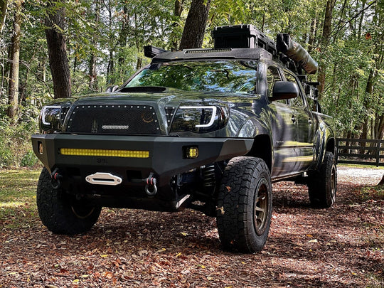 Body Armor 4x4 Toyota Tacoma Pro Series Front Winch Bumper (2005-2015) - Image 3
