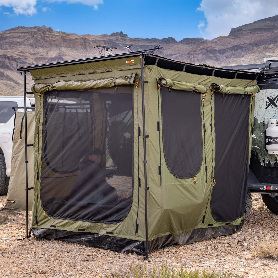 23Zero Bushman Awning 78" (78X98) + Room - 230AW78X98-RM