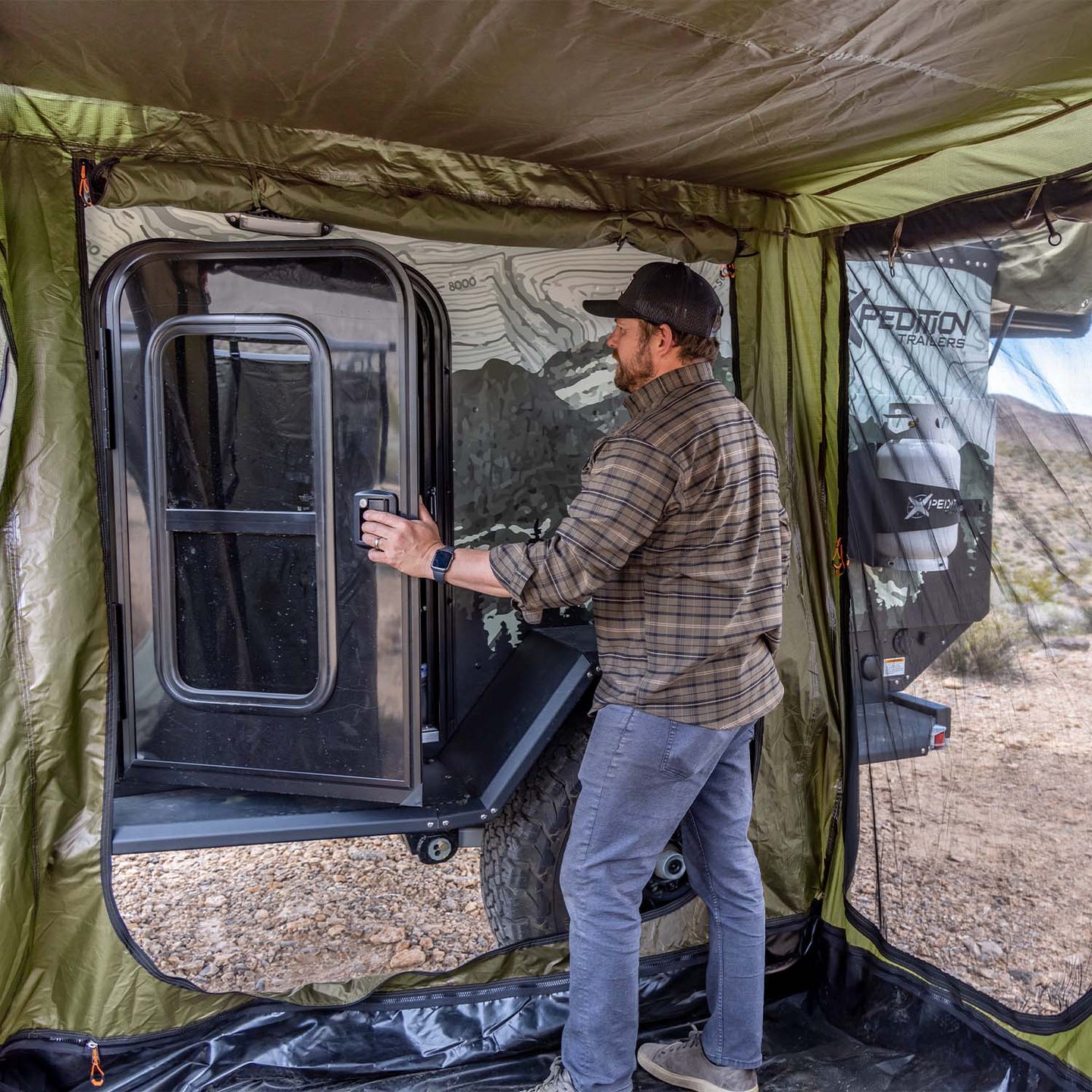 23Zero Bushman Awning 78" (78X98) + Room - 230AW78X98-RM