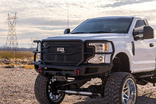 Body Armor 4x4 Ford F-250/350/450/550 SD Ambush XT Front Bumper, Non-Winch (2017-2022) - Image 9