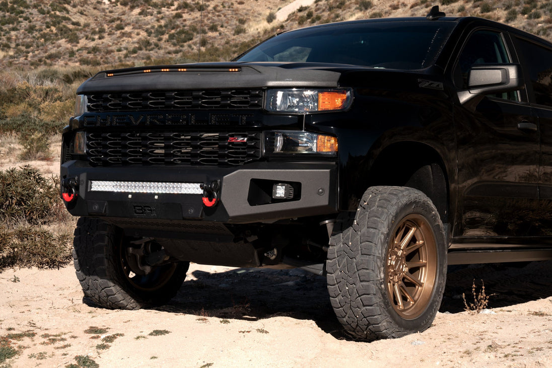 Body Armor 4x4 Chevy Silverado 1500 Ambush Front Bumper, Non-Winch (2019-2022) - Image 4