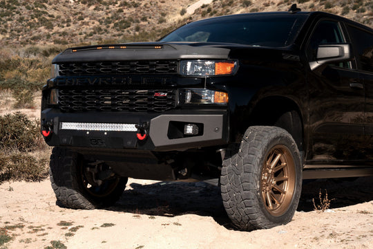 Body Armor 4x4 Chevy Silverado 1500 Ambush Front Bumper, Non-Winch (2019-2022) - Image 4