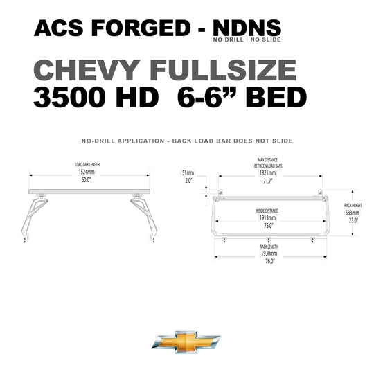 Leitner Designs Active Cargo System - FORGED NO DRILL - Chevrolet - Image 17