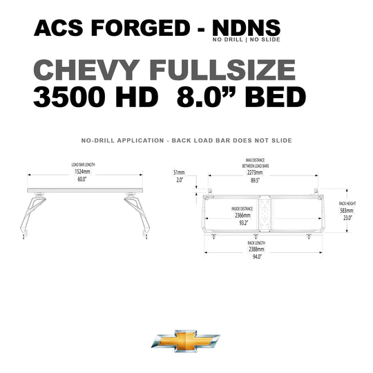Leitner Designs Active Cargo System - FORGED NO DRILL - Chevrolet - Image 18