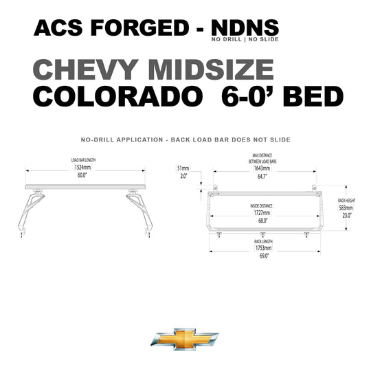 Leitner Designs Active Cargo System - FORGED NO DRILL - Chevrolet - Image 11