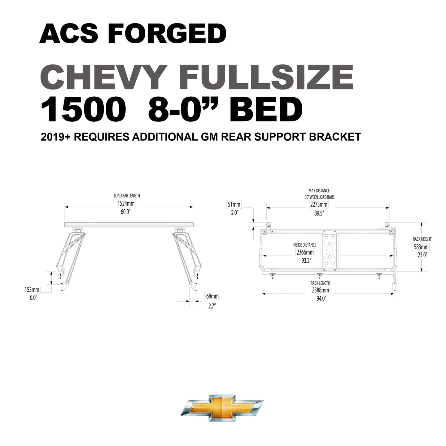 Leitner Designs Active Cargo System - FORGED - Chevrolet - Image 20