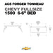 Leitner Designs ACS FORGED TONNEAU - RACK ONLY - Chevrolet - Image 10