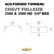Leitner Designs ACS FORGED TONNEAU - RACK ONLY - Chevrolet - Image 11