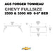 Leitner Designs ACS FORGED TONNEAU - RACK ONLY - Chevrolet - Image 12