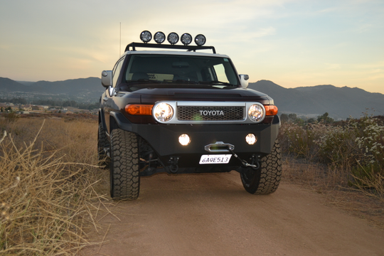 Body Armor 4x4 Toyota FJ Cruiser Front Winch Bumper (2007-2014) - Image 2