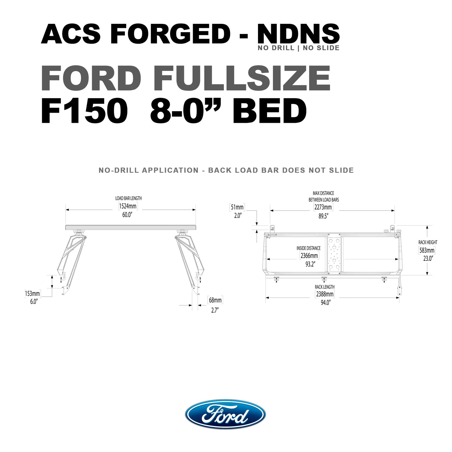 Leitner Designs Active Cargo System - FORGED NO DRILL - Ford - Image 16