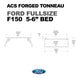 Leitner Designs ACS FORGED TONNEAU - RACK ONLY - Ford - Image 9