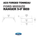 Leitner Designs ACS FORGED TONNEAU - RACK ONLY - Ford - Image 7