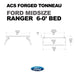 Leitner Designs ACS FORGED TONNEAU - RACK ONLY - Ford - Image 8