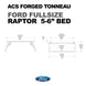 Leitner Designs ACS FORGED TONNEAU - RACK ONLY - Ford - Image 10