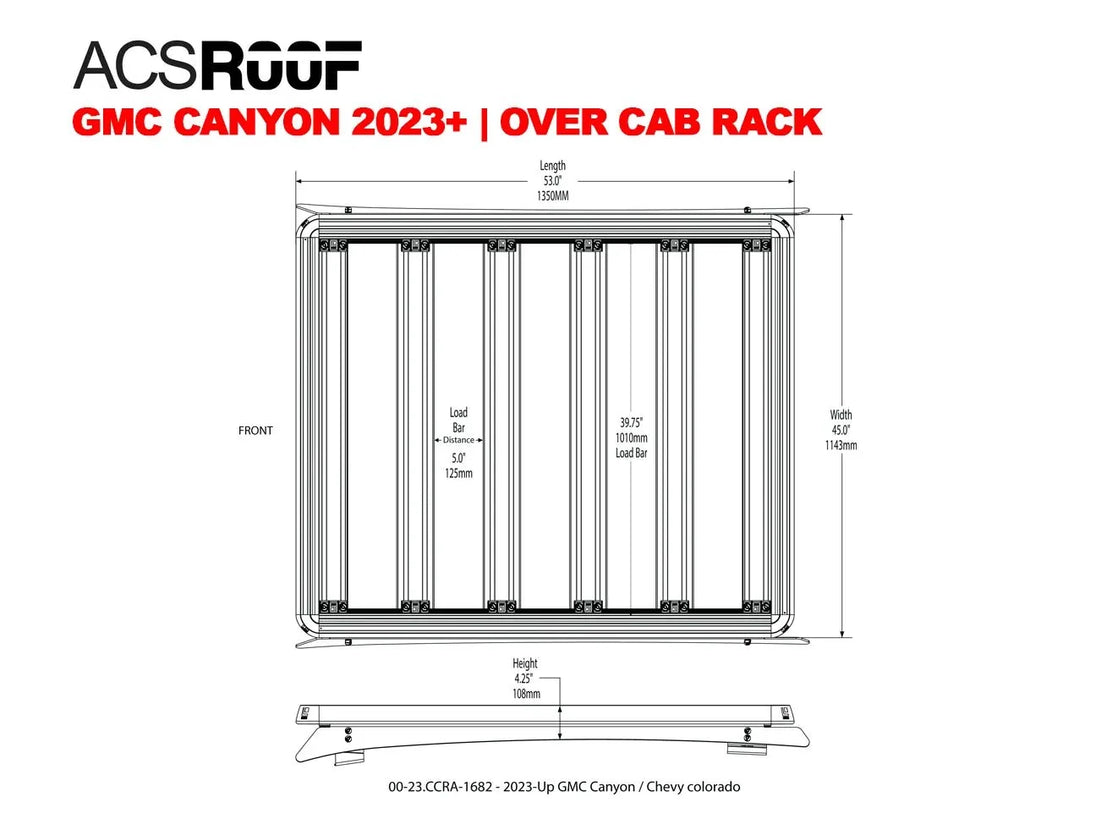 Leitner Designs ACS ROOF | Over Cab Platform Rack for GMC - Image 18