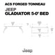 Leitner Designs ACS FORGED TONNEAU - RACK ONLY - JEEP - Image 5