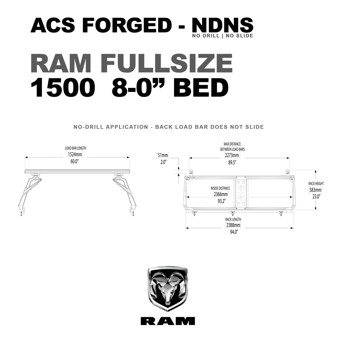 Leitner Designs Active Cargo System - FORGED NO DRILL - RAM - Image 12