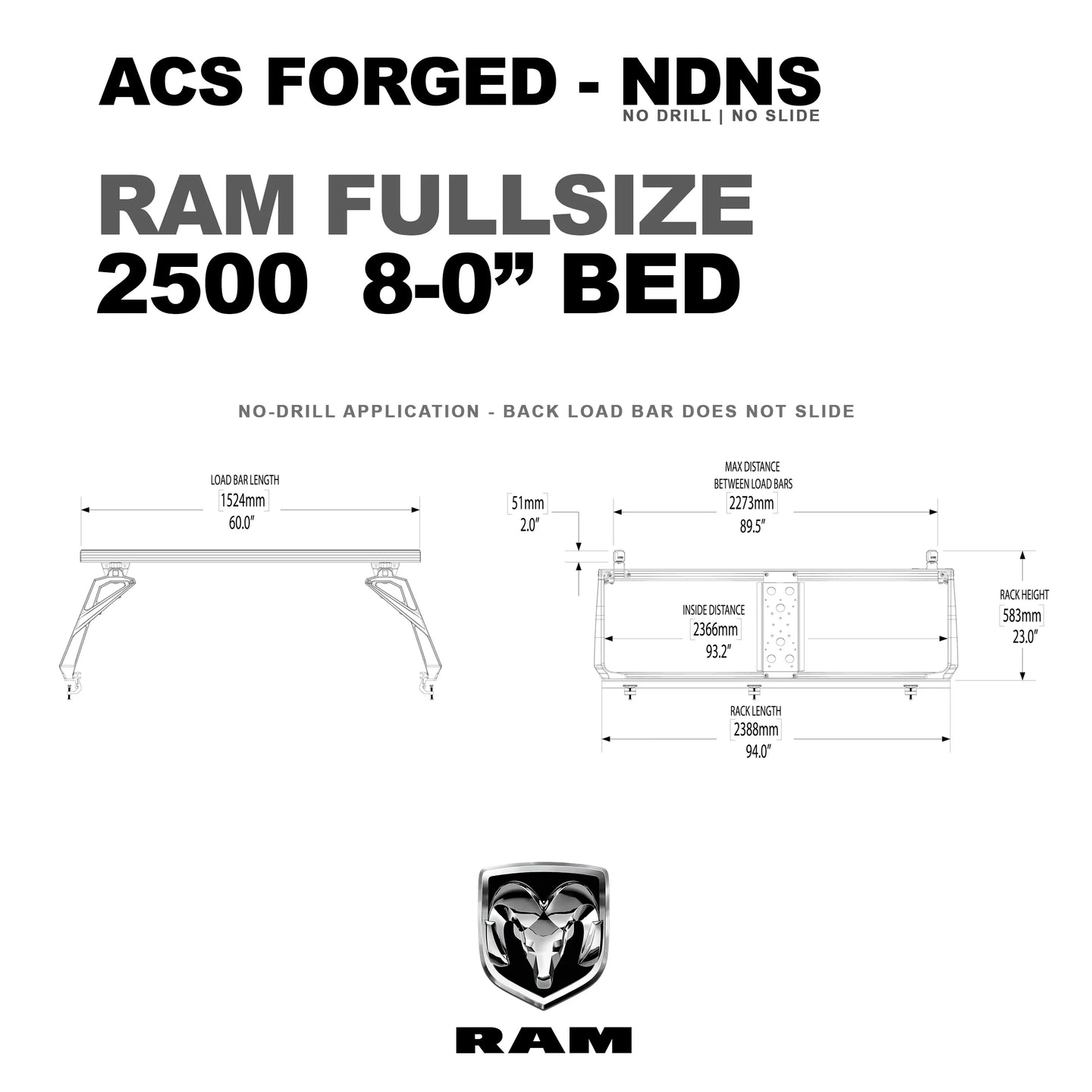 Leitner Designs Active Cargo System - FORGED NO DRILL - RAM - Image 14