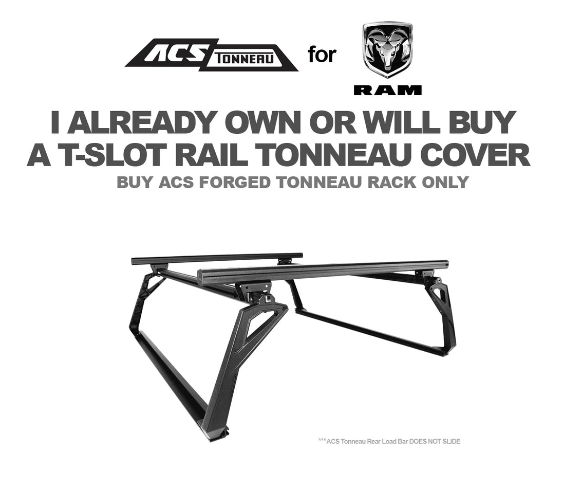 Leitner Designs ACS FORGED TONNEAU - RACK ONLY - RAM - Image 1