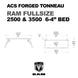 Leitner Designs ACS FORGED TONNEAU - RACK ONLY - RAM - Image 9