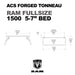 Leitner Designs ACS FORGED TONNEAU - RACK ONLY - RAM - Image 7