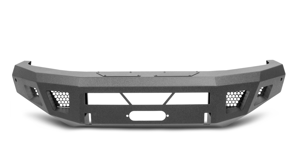 Body Armor 4x4 Toyota Tundra Eco Series Front Winch Bumper (2014-2021) - Image 1
