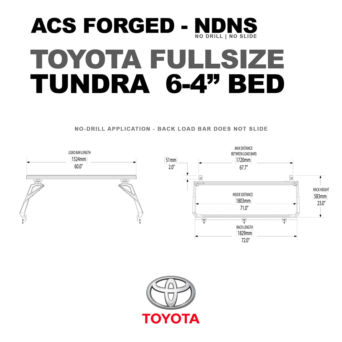 Leitner Designs Active Cargo System - FORGED NO DRILL - Toyota - Image 13