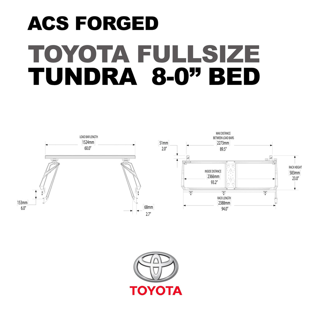 Leitner Designs Active Cargo System - FORGED - Toyota - Image 20