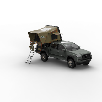 Tuff Stuff Overland Alpha II Hard Top Side-Open Tent, Black, 2-person - Image 1