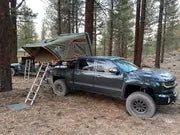 Tuff Stuff Overland Alpha Hard Top Side-Open Tent, Gray, 4-person - Image 4