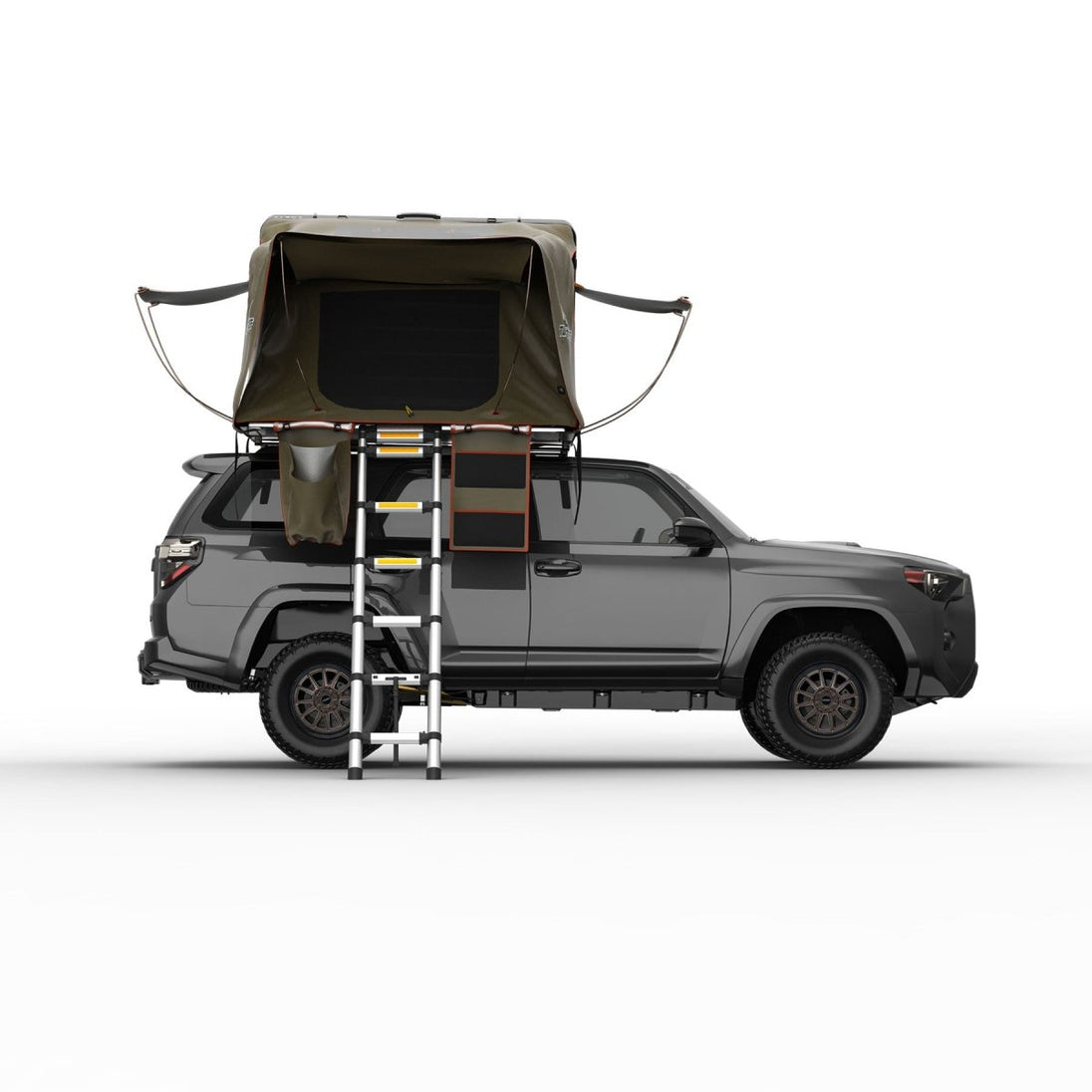 Tuff Stuff Overland Alpha Hard Top Side-Open Tent, Black, 4-person - Image 6