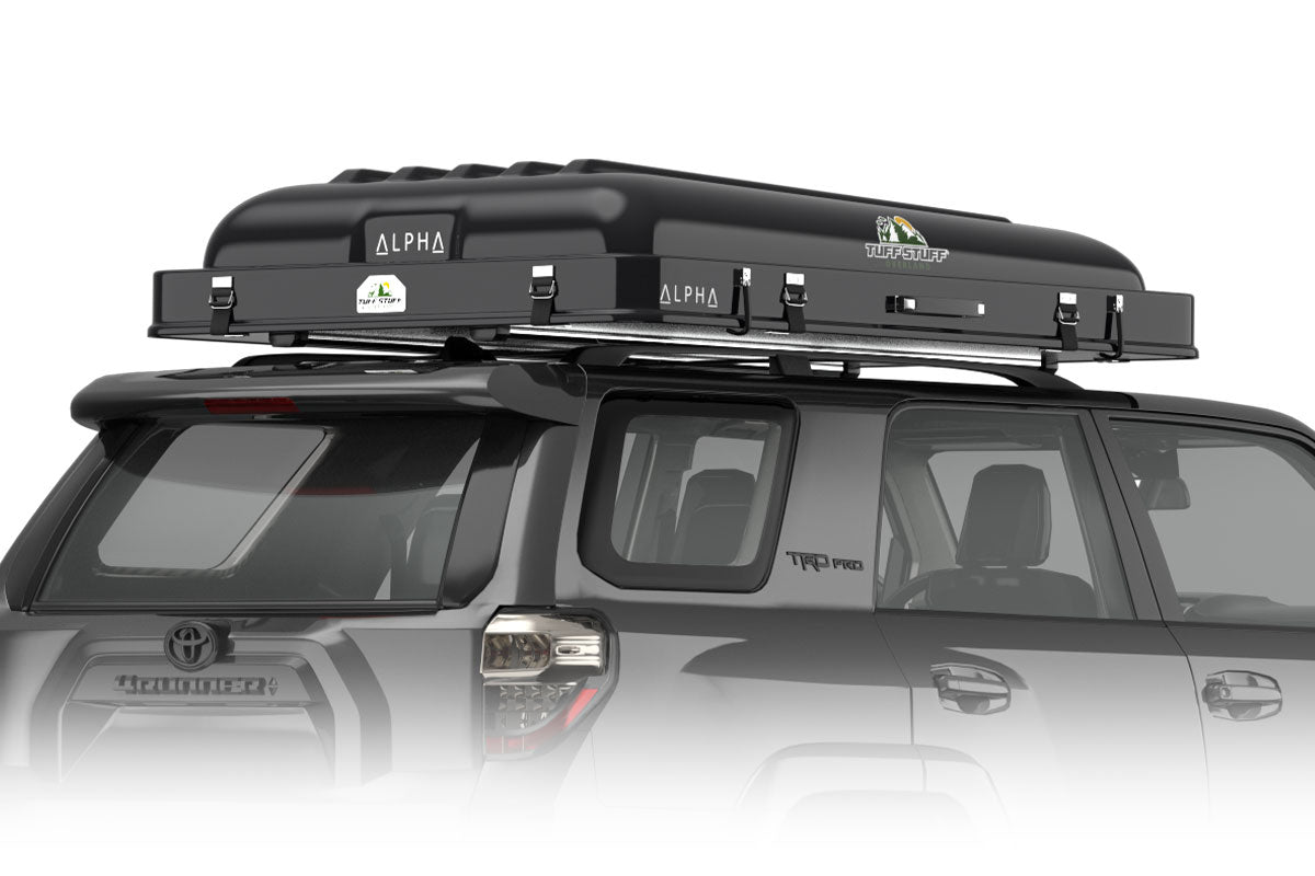 Tuff Stuff Overland Alpha Hard Top Side-Open Tent, Black, 4-person - Image 2