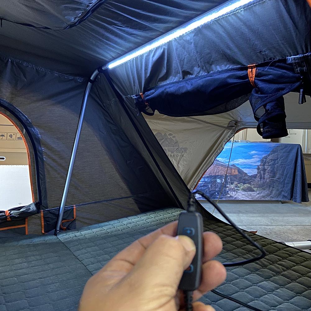 Tuff Stuff Overland Alpha Hard Top Side-Open Tent, Black, 4-person - Image 25