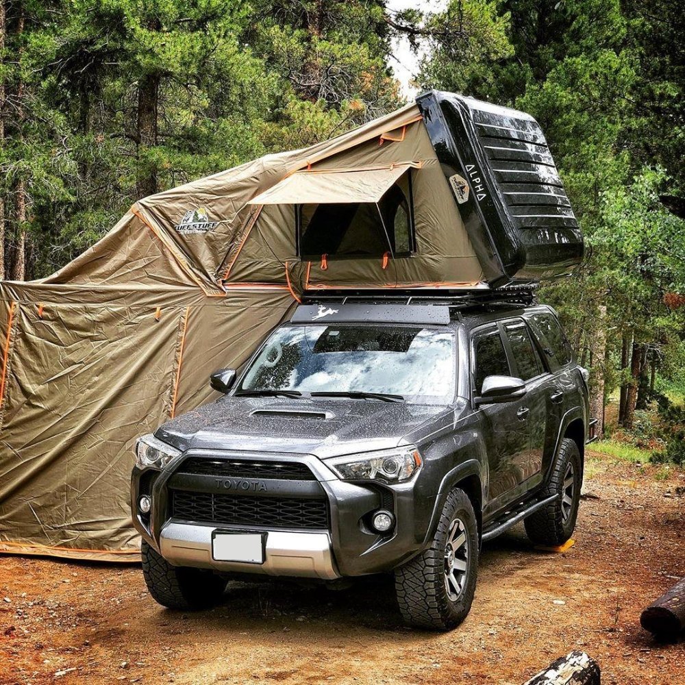 Tuff Stuff Overland Alpha Hard Top Side-Open Tent, Black, 4-person - Image 13