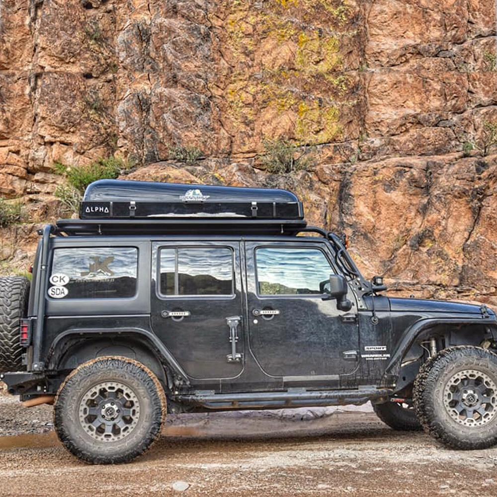 Tuff Stuff Overland Alpha Hard Top Side-Open Tent, Black, 4-person - Image 15