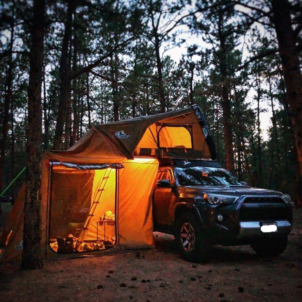 Tuff Stuff Overland Alpha Hard Top Side-Open Tent, Black, 4-person - Image 14