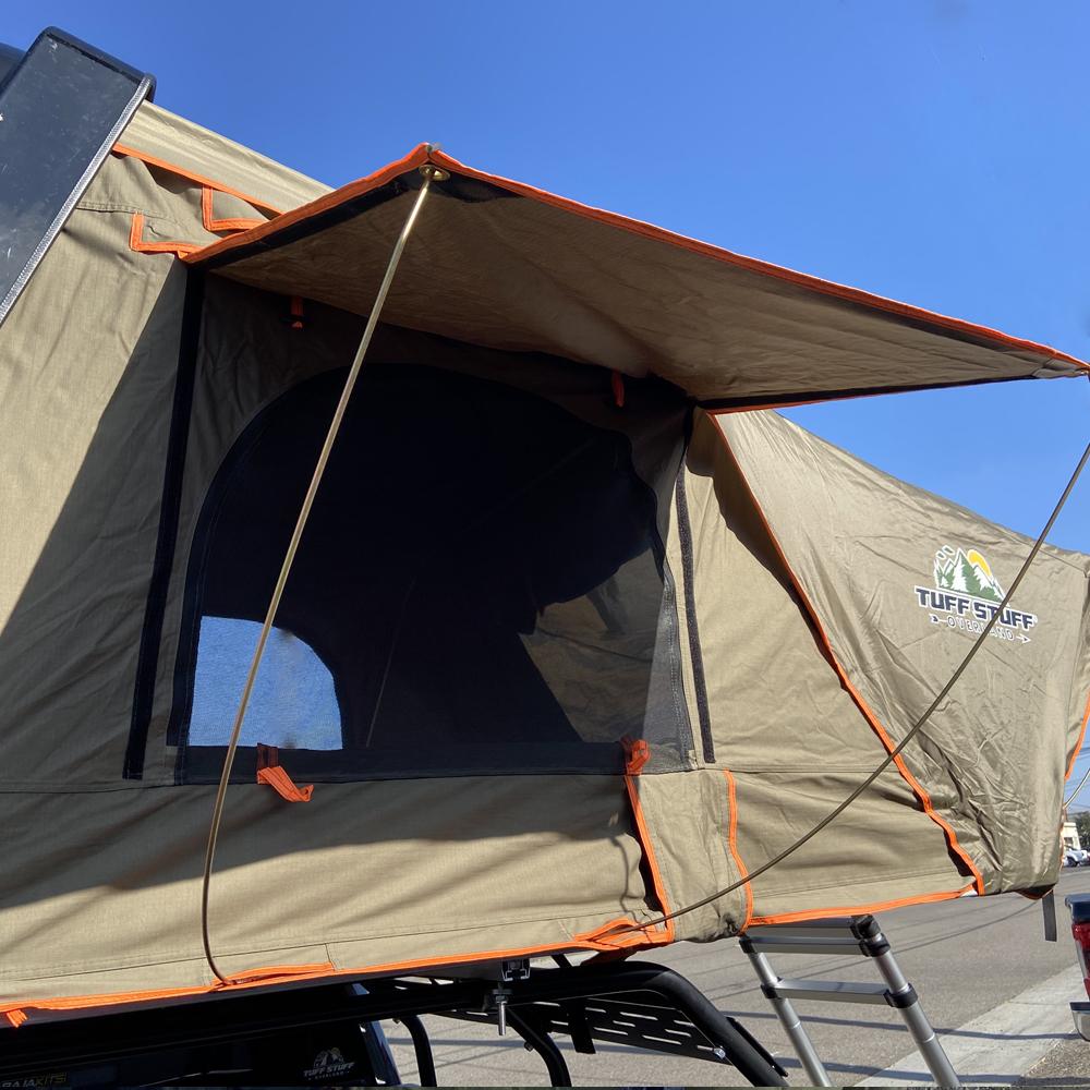 Tuff Stuff Overland Alpha Hard Top Side-Open Tent, Black, 4-person - Image 18
