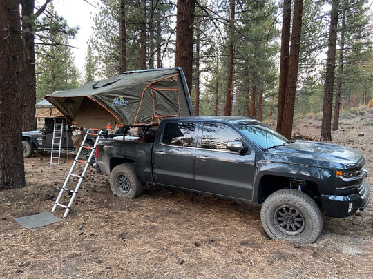 Tuff Stuff Overland Alpha Hard Top Side-Open Tent, Gray, 4-person - Image 11