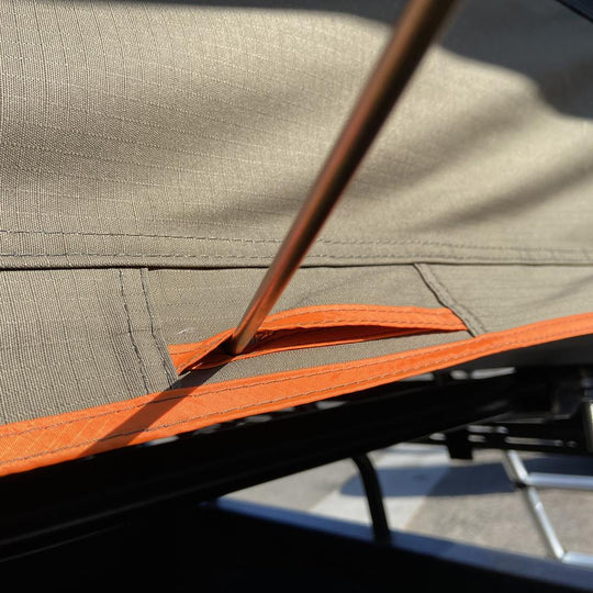 Tuff Stuff Overland Alpha Hard Top Side-Open Tent, Gray, 4-person - Image 20