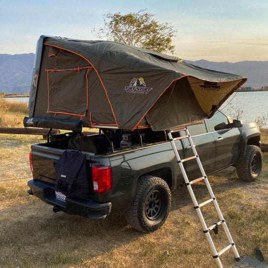 Tuff Stuff Overland Alpha Hard Top Side-Open Tent, Gray, 4-person - Image 9
