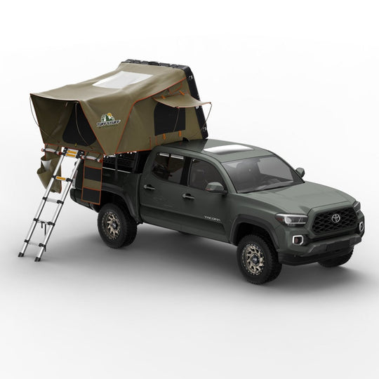 Tuff Stuff Overland Alpha II Hard Top Side-Open Tent, Black, 2-person - Image 3