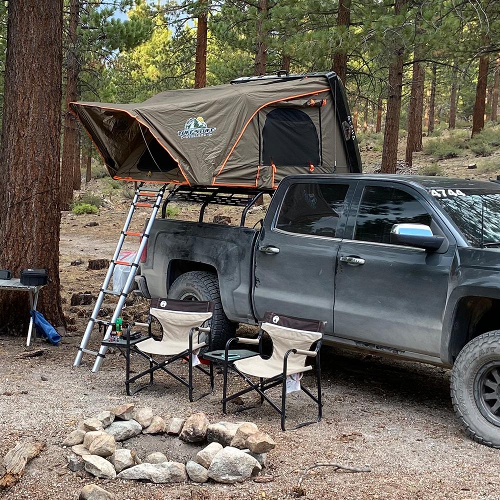 Tuff Stuff Overland Alpha II Hard Top Side-Open Tent, Black, 2-person - Image 8