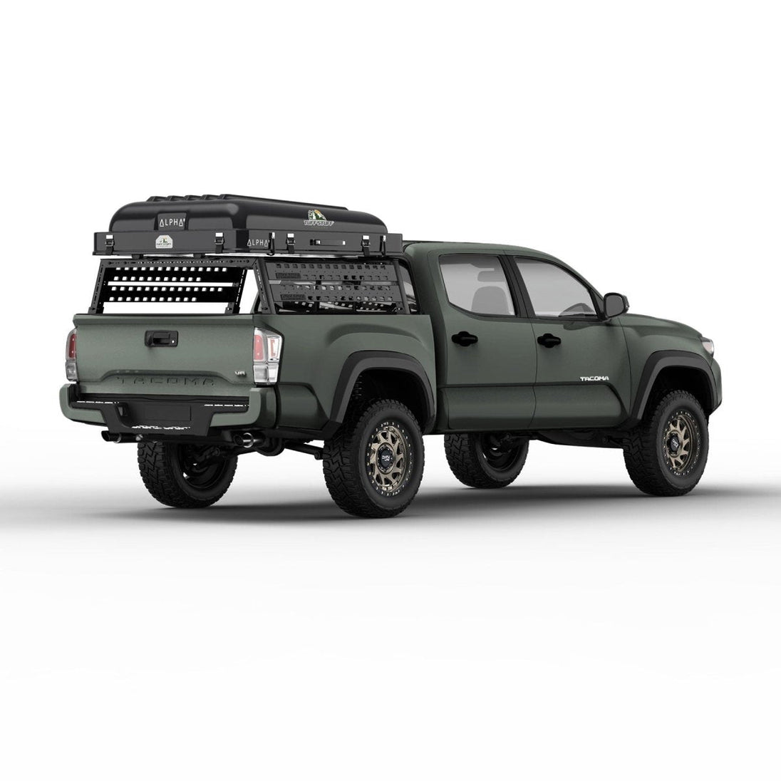 Tuff Stuff Overland Alpha II Hard Top Side-Open Tent, Black, 2-person - Image 5