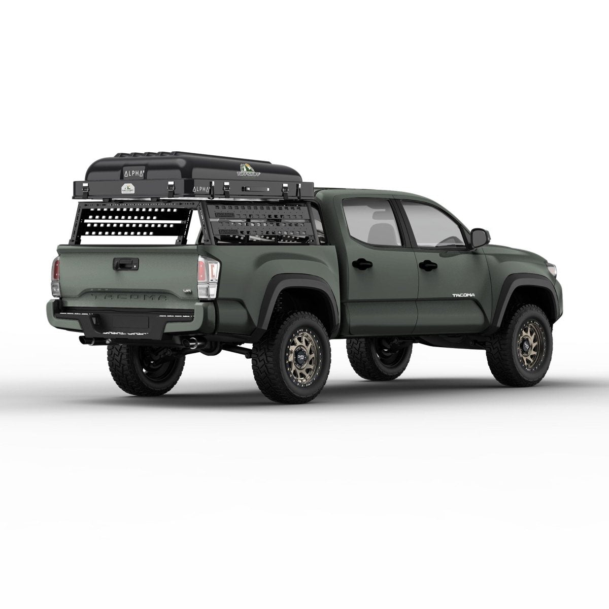 Tuff Stuff Overland Alpha II Hard Top Side-Open Tent, Black, 2-person - Image 5